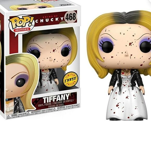 Funko Pop Horror Bride Of Chucky Tiffany Figure Chase #468 - Picture 1 of 5